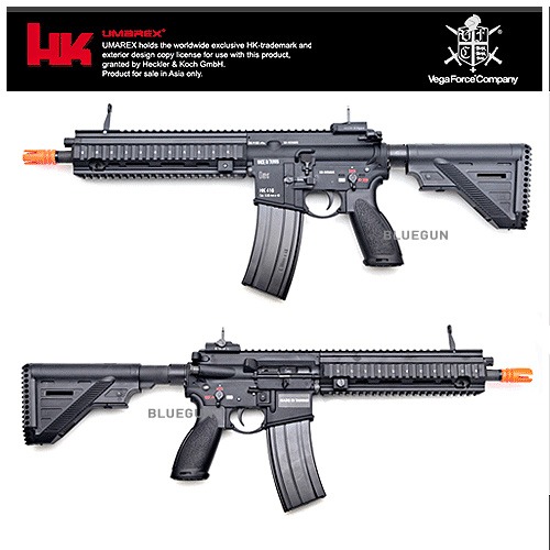 [UMAREX]  당일발송! 2020 NEW  VFC HK416 A5 가스라이플 (GSI감속기버젼) - BK -