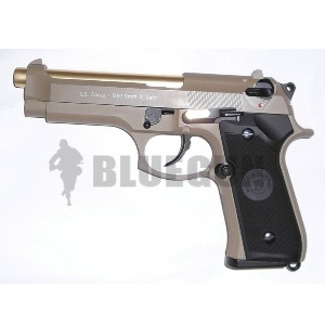 [WE] Beretta M92 GBB Pistol - Tan -