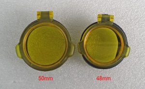 [ACM] 스코프 렌즈커버 50mm -yellow -