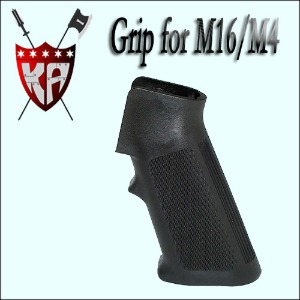 [K.A] Enchanced M4 / M16 Grip (GBB용) - BK -